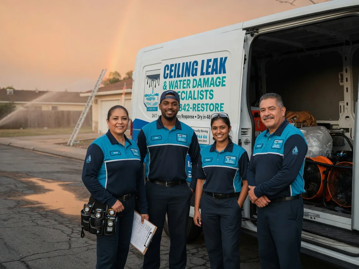Ceiling Leak Cleanup company in Breezewood, PA